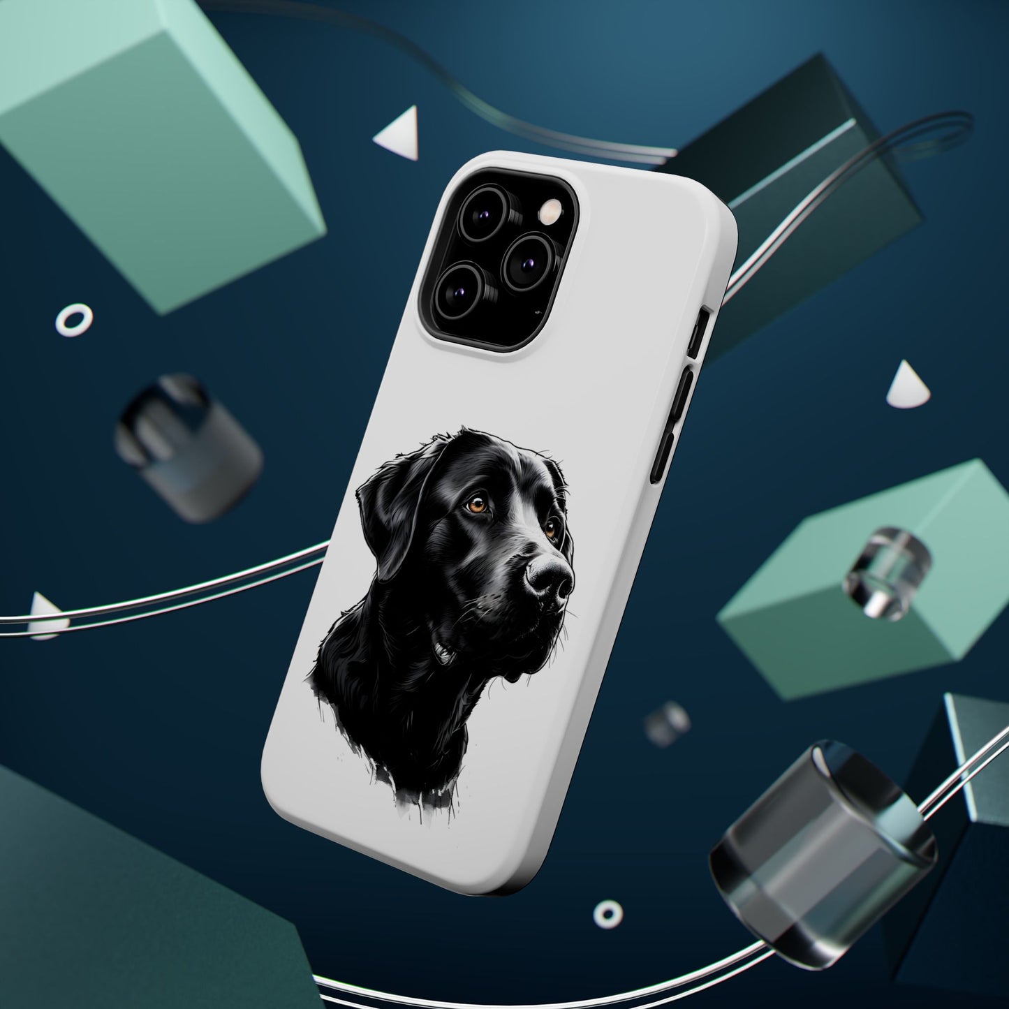 Dog Lover Tough Case, Durable Phone Cover, Pet Portrait Case, Unique Gift for Dog Owners, Custom Pet Accessories