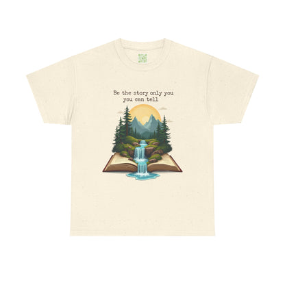 Enneagram 4 T-Shirt,  Be The Story Only You Can Tell, Inspirational Book Graphic T-Shirt, Enneagram 4, Individualist Tee, Self Growth, , Enneagram Type 4