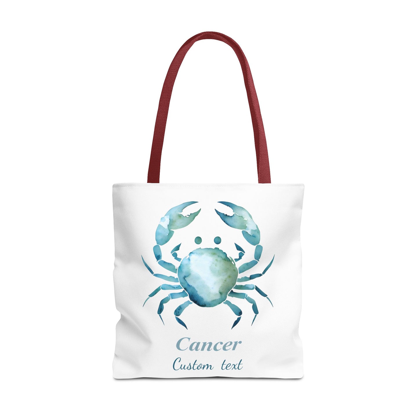Cancer Zodiac Personalized Tote Bag, Astrology Lover Gift, Artistic Tote Bag, Trendy Tote Bag, Weekender Bag