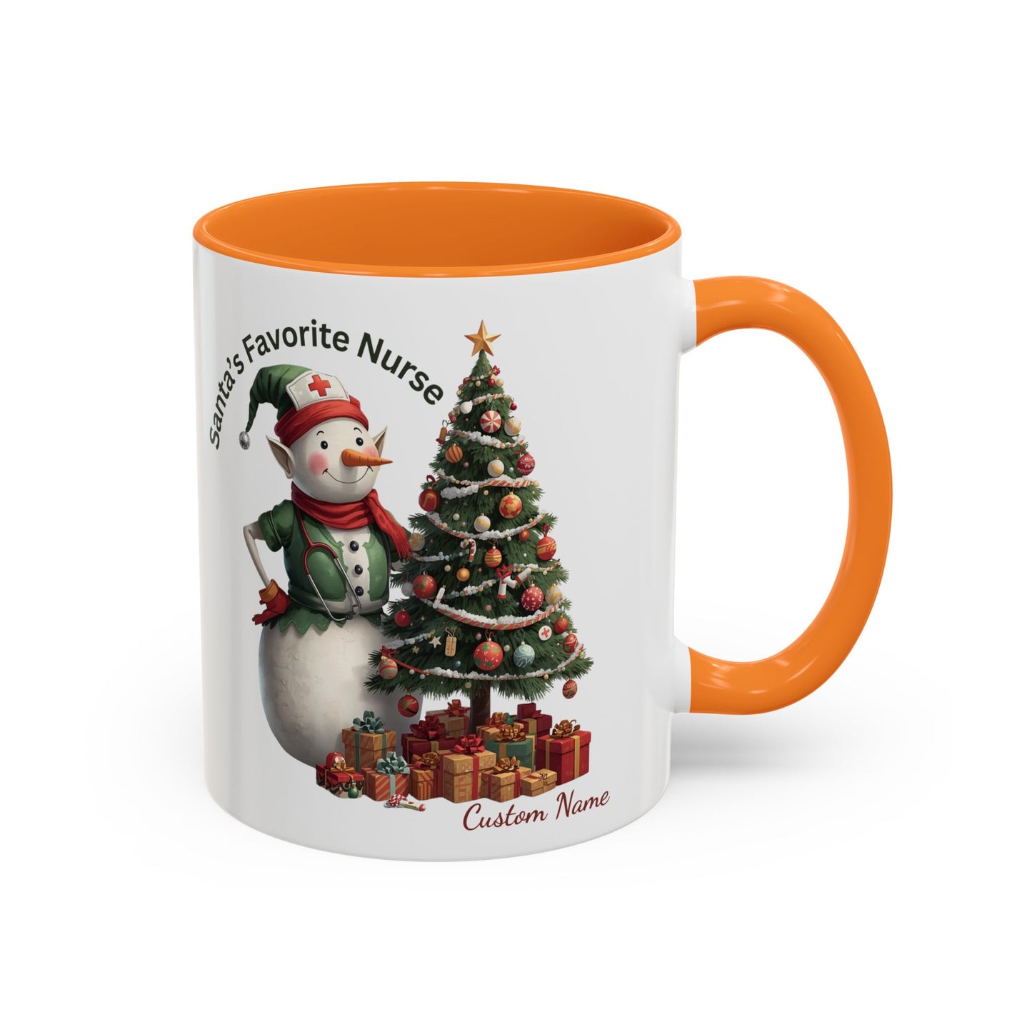 Nurse Christmas Mug, Future Nurse Gift, Nurse Practitioner, Snowman Mug, Nursing Graduation, Christmas Gifts