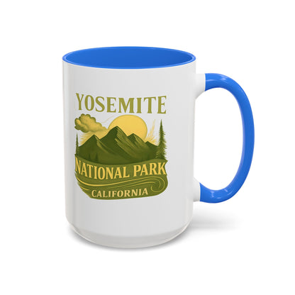 Yosemite National Park Accent Mug, Yosemite Gift, Yosemite Travel Gift, California Trip, Granola Girl Gift