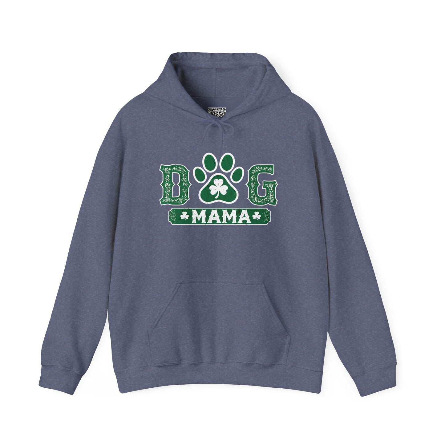 Dog Mama Hoodie, Luck of the Irish, Perfect for Pet Lovers, Cozy Gift for Dog Moms, Dog Lover Sweatshirt