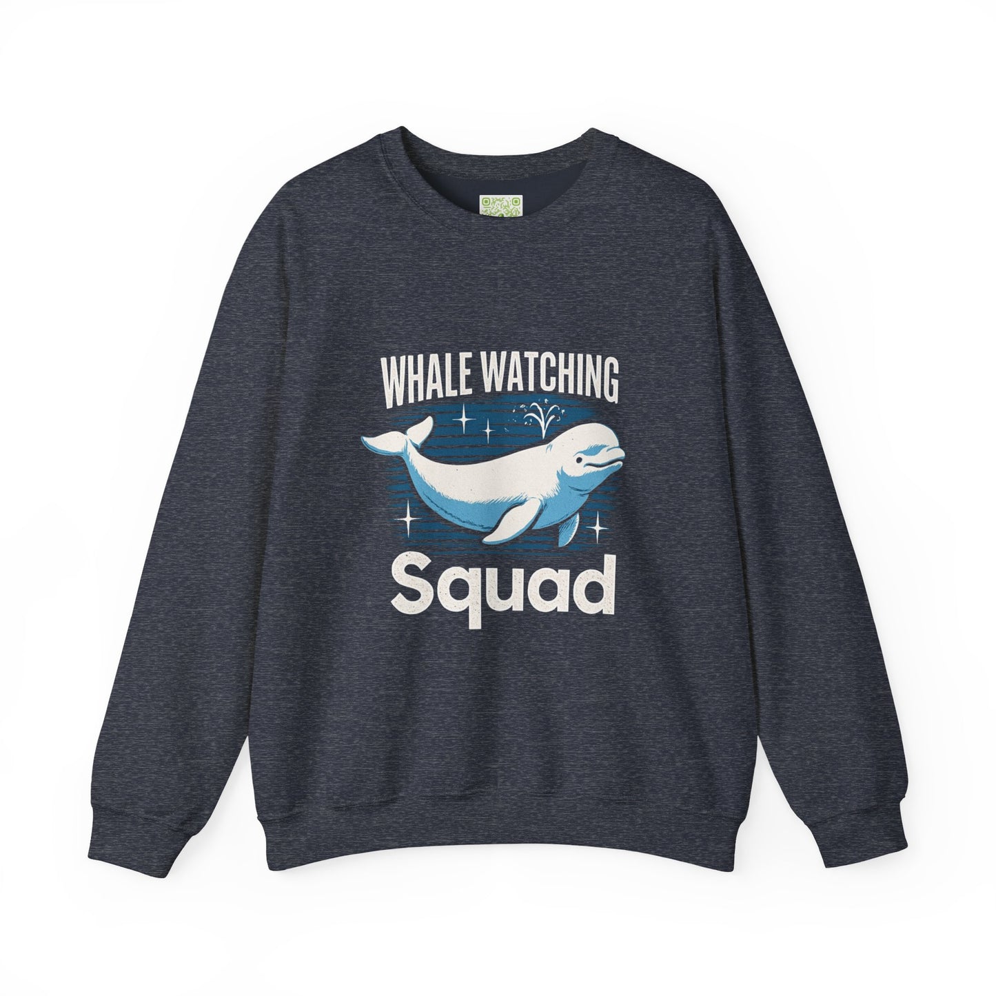 Whale Watching Squad Sweatshirt, Unisex Crewneck, Personalized Whale Watching, Whale Shirt, Whale Gifts, Blue Whale