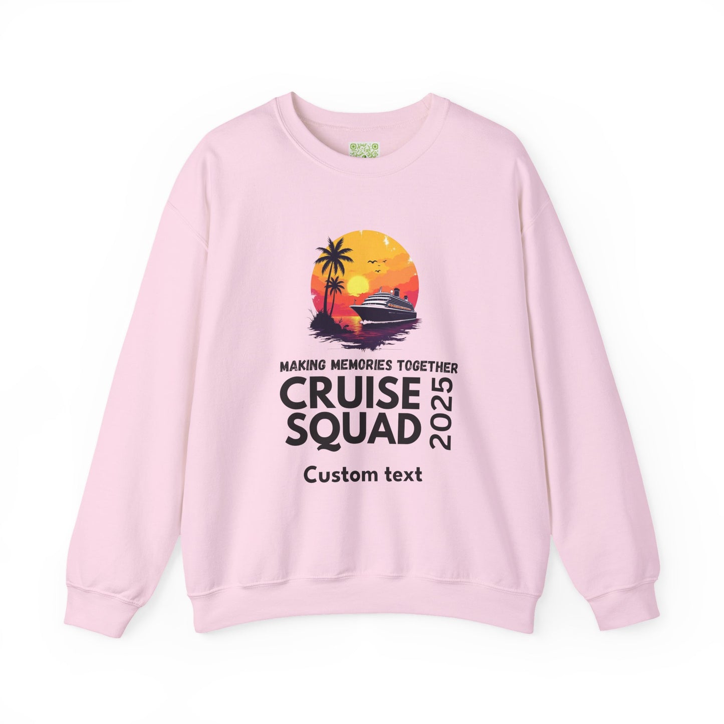 Personalized Cruise Squad 2025 Sweatshirt, 2025 Cruise Sweatshirt, Family Cruise Sweatshirt, Custom Cruise Apparel, Cruise Gifts