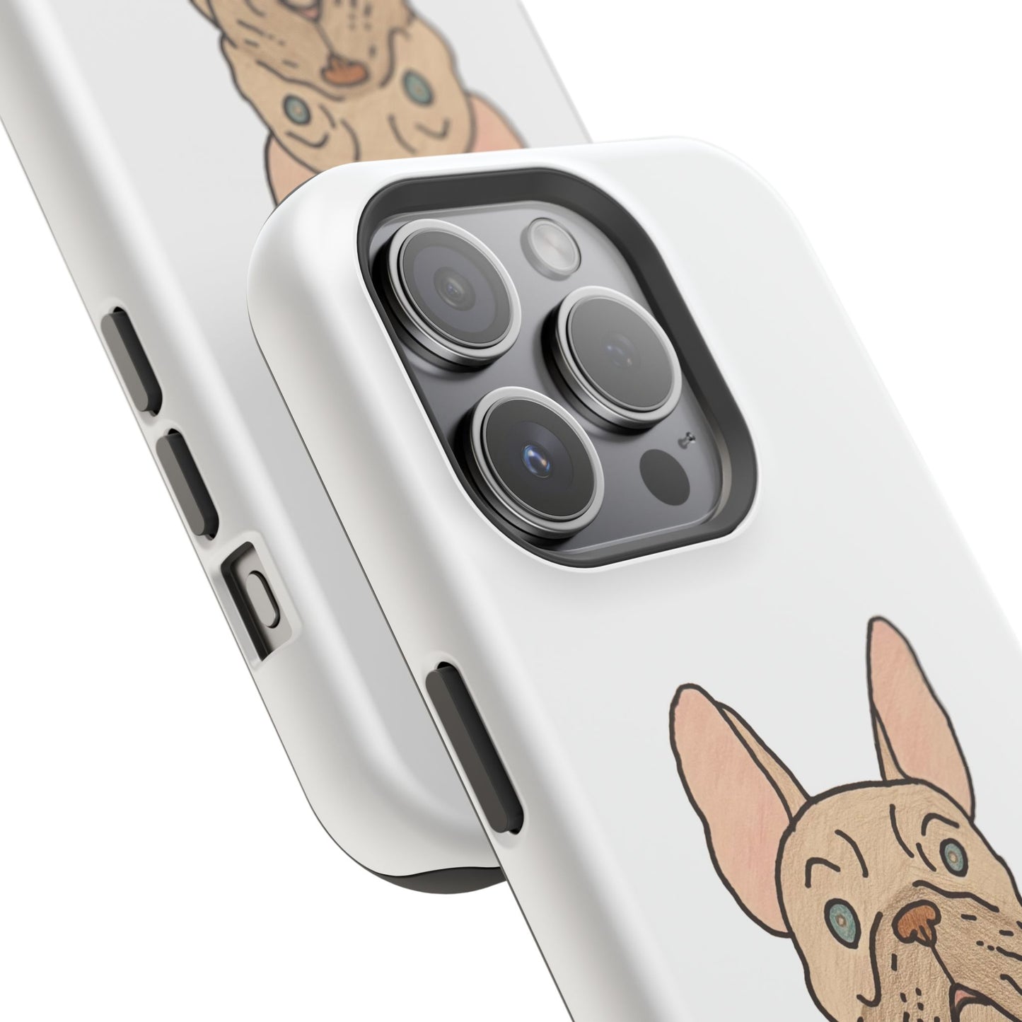 French Bulldog Magnetic Tough Case, Cute Pet Phone Cover, Dog Lover Gift, MagSafe Phone Protector, Unique Phone Accessory