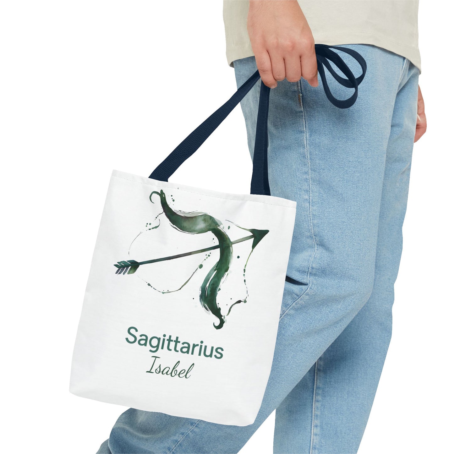 Sagittarius Zodiac Personalized Tote Bag, Astrology Lover Tote, Artistic Tote Bag, Aesthetic Weekender, Sagittarius Gifts