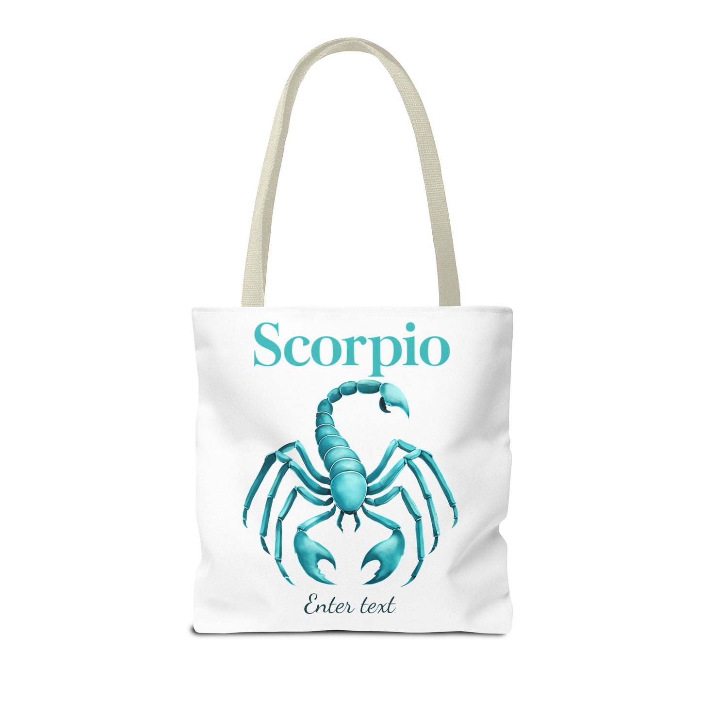 Scorpio Zodiac Personalized Tote Bag, Custom Scorpio Gift, Astrology Tote, Birth Month Gift, Scorpio Sign Present