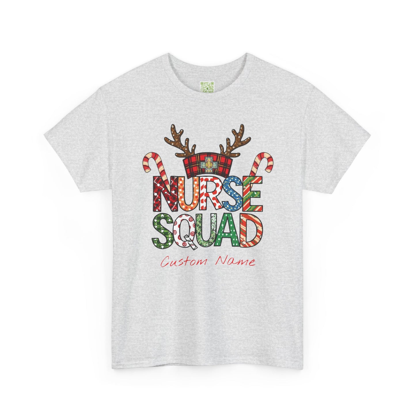 Personalized Nurse Squad Holiday Tee, Snowman Shirt, Christmas Womens, Future Nurse Gift, Nurse Gift, Gift For Nurse