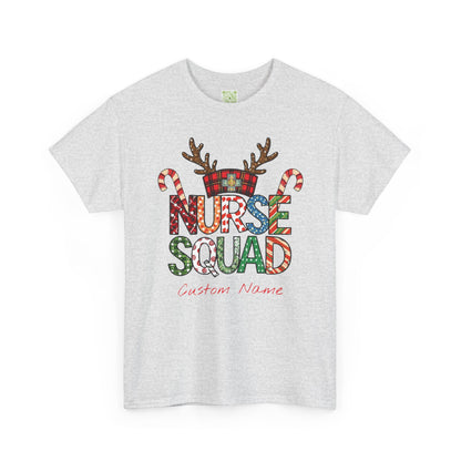 Personalized Nurse Squad Holiday Tee, Snowman Shirt, Christmas Womens, Future Nurse Gift, Nurse Gift, Gift For Nurse