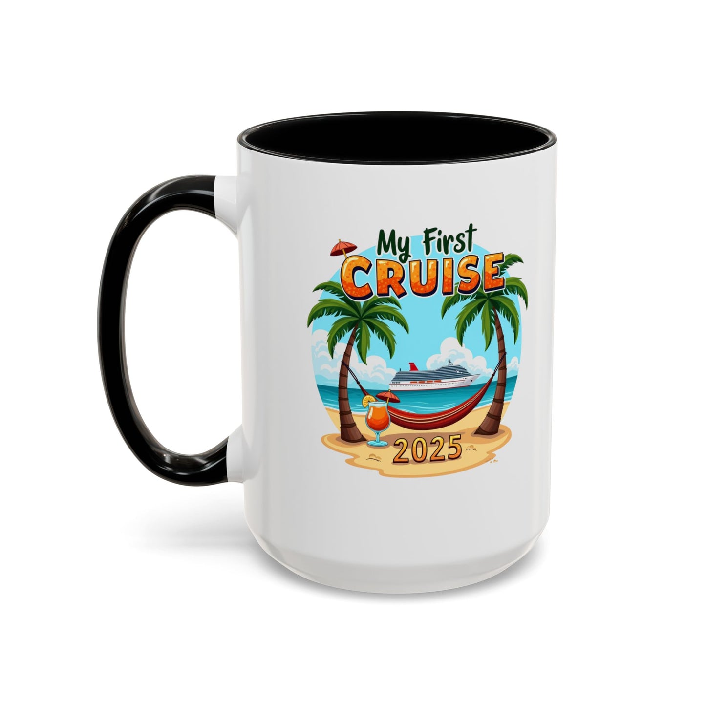 My First Cruise Coffee Mug, Royal Caribbean Mug, Cruise Gift, Cruise Ship Mug, Disney Cruise Line, Travel Mode