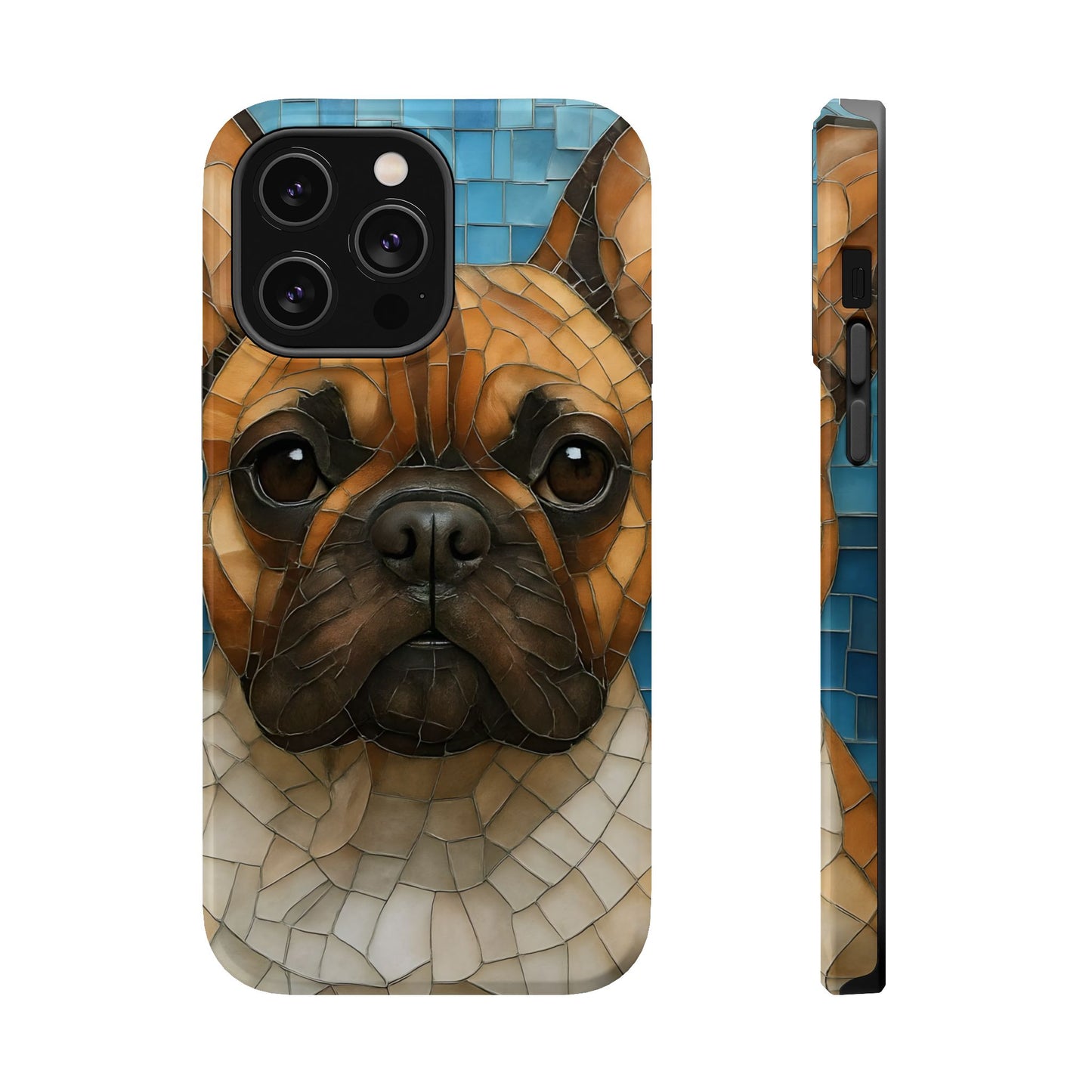 French Bulldog Mosaic Phone Case, French Bulldog Art, Dog iPhone Case, Frenchie Mom, French Bulldog Gift, Dog Lover