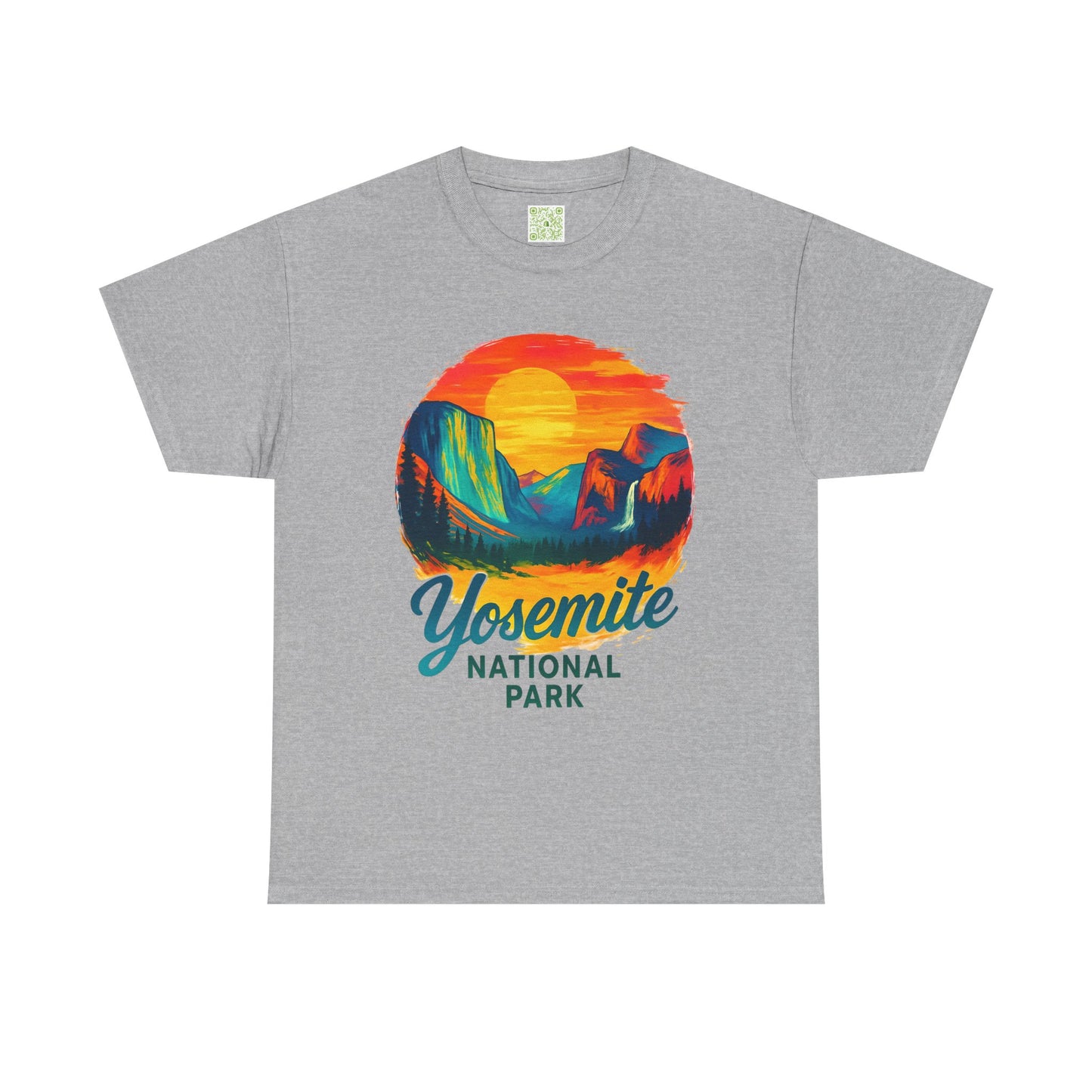 Retro Sunset Yosemite National Park Tee, Yosemite Shirt, Yosemite Gift, Wildflower Yosemite, Yosemite El Capitan