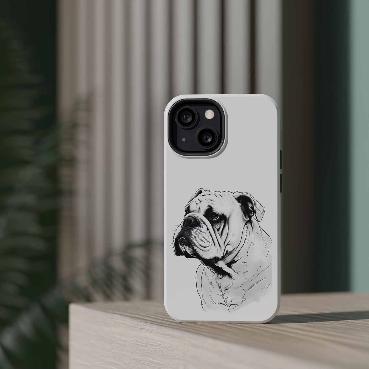 Bulldog Magnetic Tough Cases - Durable Phone Protection, Pet Lovers Gift, Animal Accessories, Unique Design, Personalized Tech
