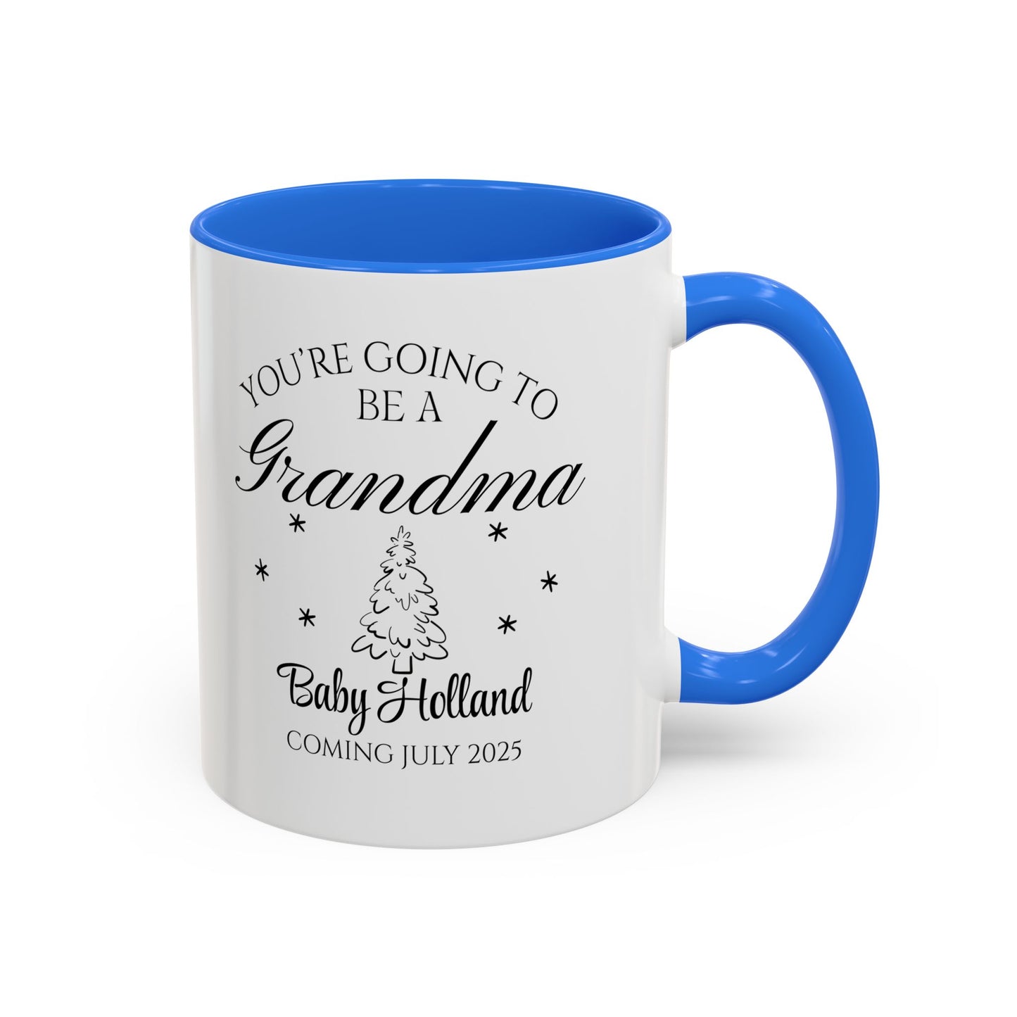 You’re Going to Be a Grandma Mug, Pregnancy Announcement Coffee Cup, New Grandma Gift, Baby Reveal Mug for Grandparents, 2025 Baby Announcement