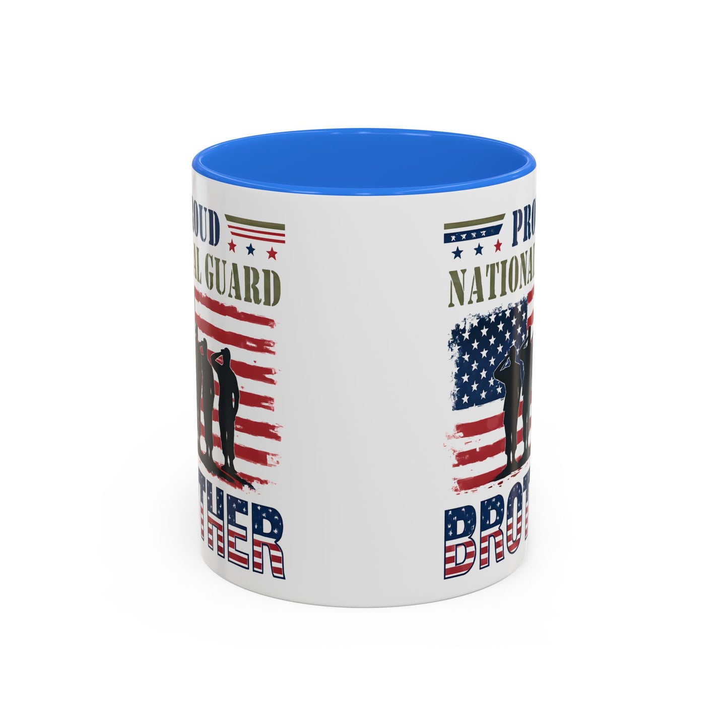 National Guard, Proud Brother Coffee Mug, Veteran Appreciation Mug, Military Family Gift, Army Gifts, Tactical Gifts