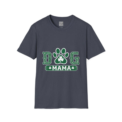 Dog Mama T-Shirt - Unisex Pet Lover Tee, Dog Paw Print Shirt, Dog Mom Gift, Casual Wear for Animal Lovers