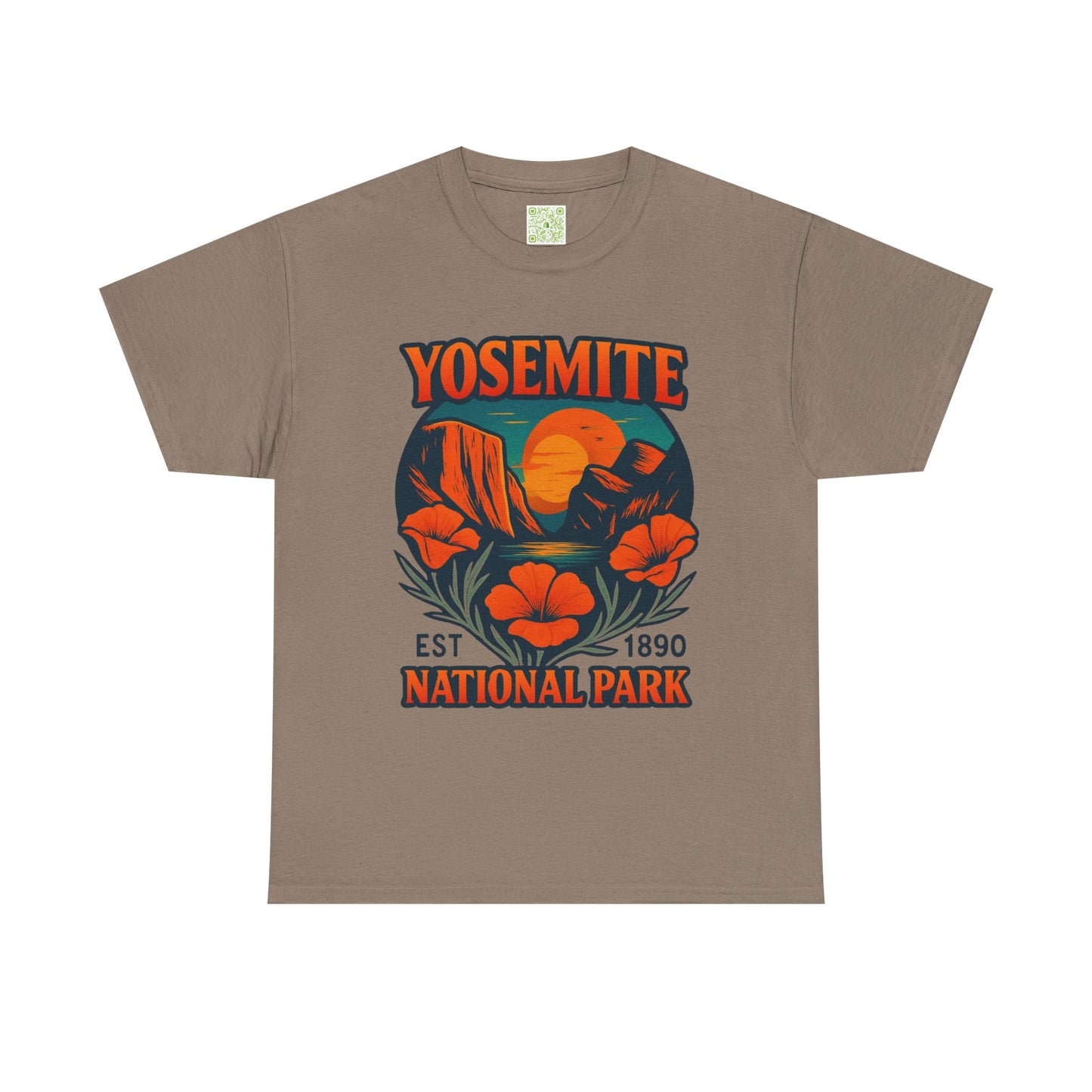 Vintage Yosemite National Park Tee, Nature Lover Shirt, Eco-Friendly Gift, Unisex Hiking Apparel, Yosemite Shirt