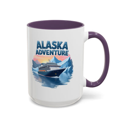Alaska Adventure Coffee Mug, Alaska Family Trip Souvenir, Alaskan Cruise Gift, Travel Mode Mug, Cruise Birthday