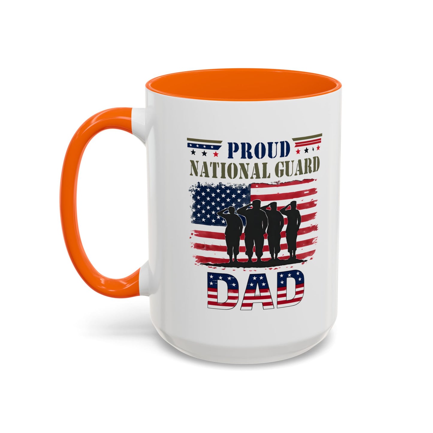 Proud National Guard Dad Coffee Mug, Army National Guard, Veteran Appreciation, Military Family Gift, Gift For Heroes