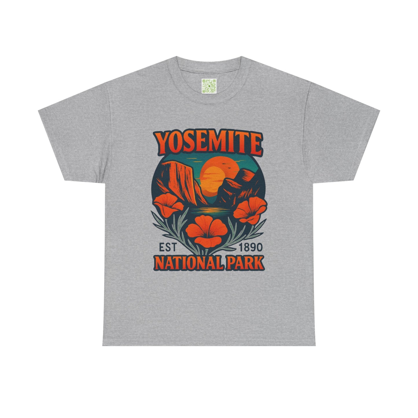 Vintage Yosemite National Park Tee, Nature Lover Shirt, Eco-Friendly Gift, Unisex Hiking Apparel, Yosemite Shirt