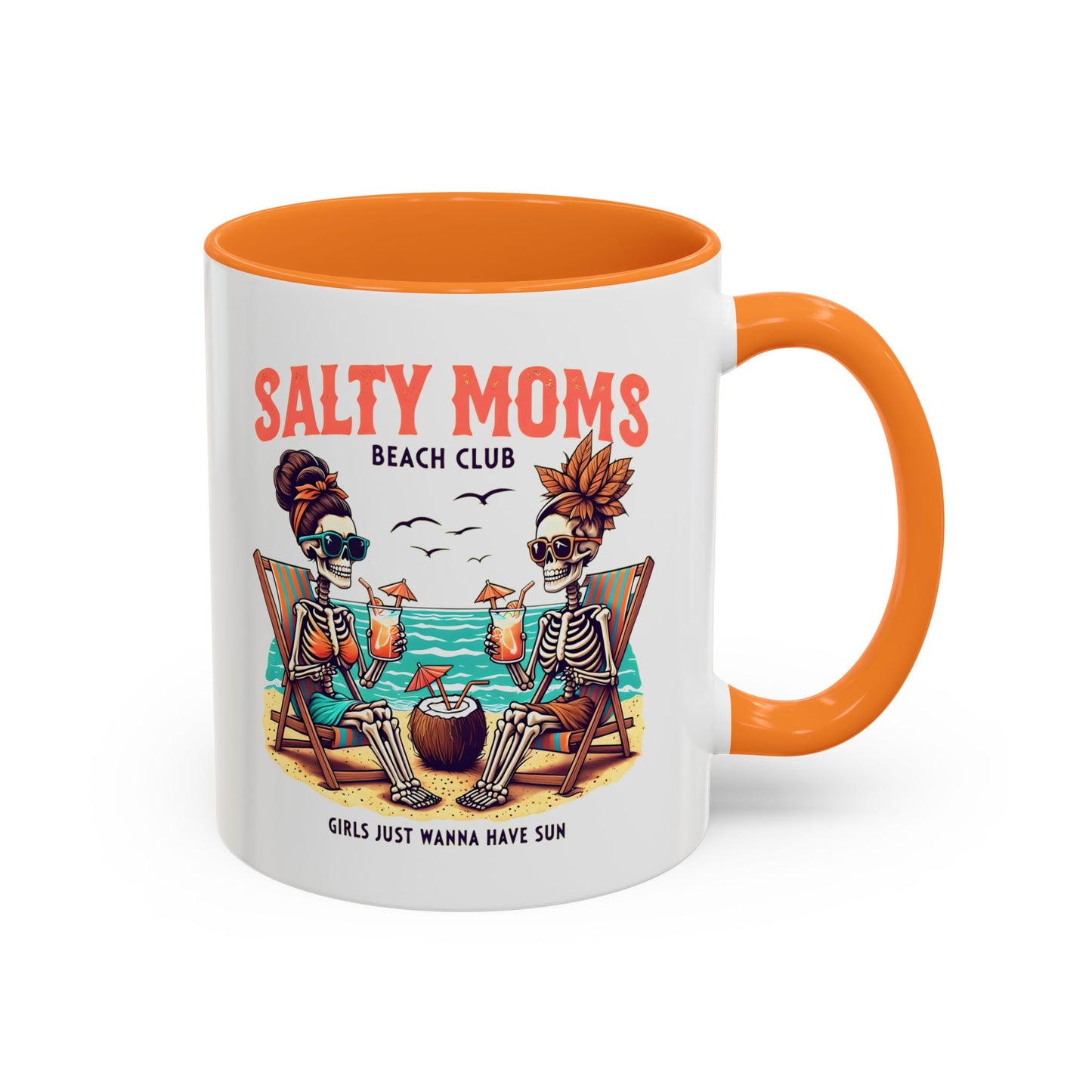 Bonus Mom Gift, Salty Moms Beach Club Mug, Salty Mug, Summer Mom Mug, Hot Mom Summer, Beach Club Mug, Stay Salty Mug, Beach Days
