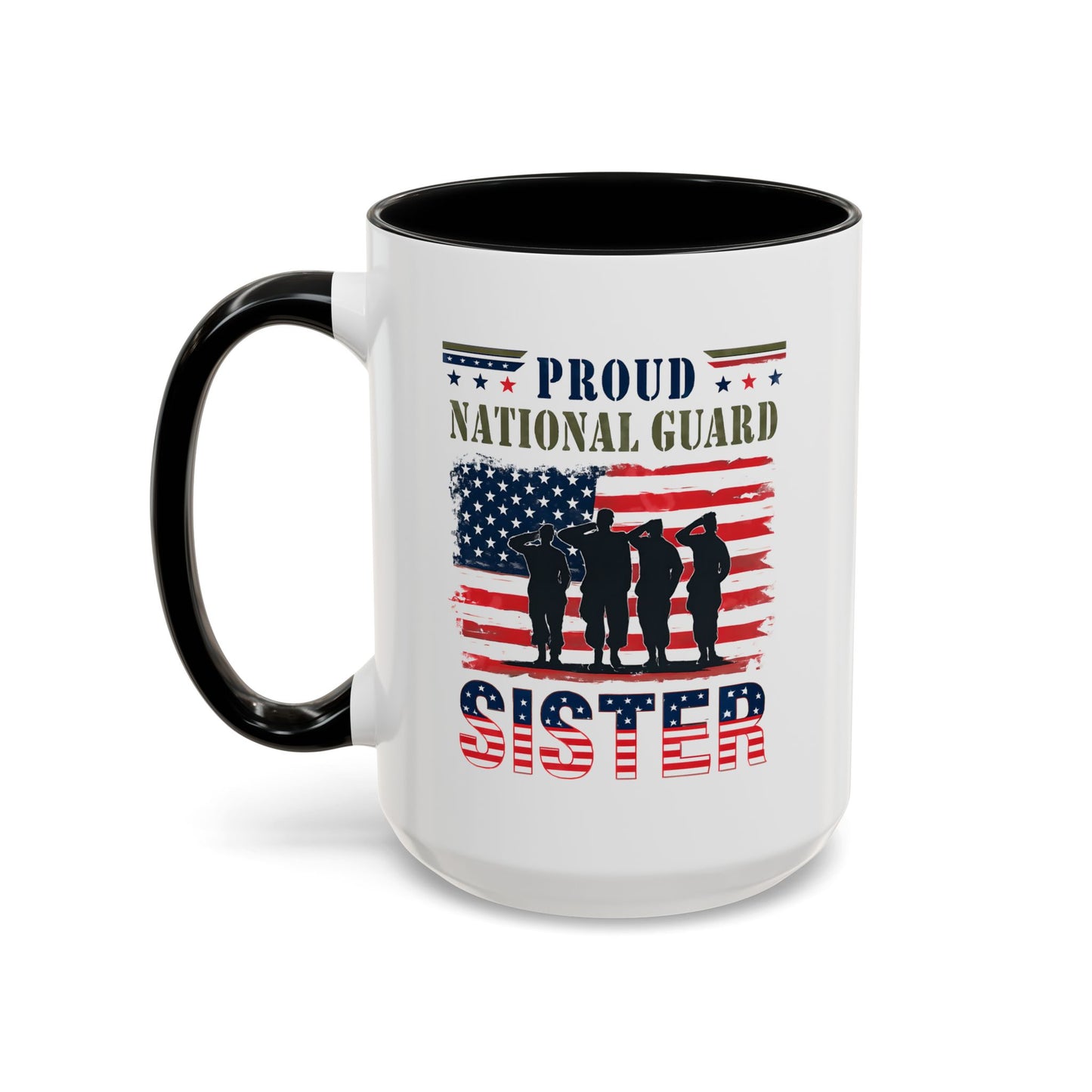 Proud National Guard Sister Mug, Army National Guard, Armed Forces Gift, Veteran Appreciation, Gift For Heroes