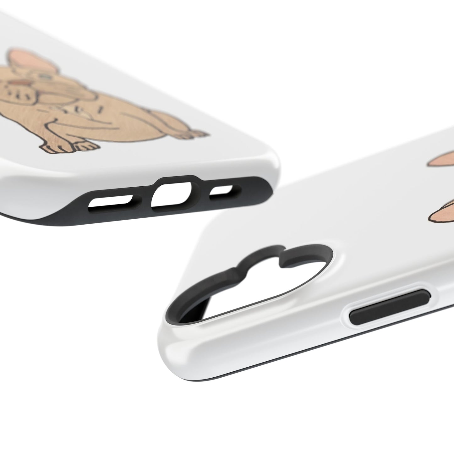 French Bulldog Magnetic Tough Case, Cute Pet Phone Cover, Dog Lover Gift, MagSafe Phone Protector, Unique Phone Accessory