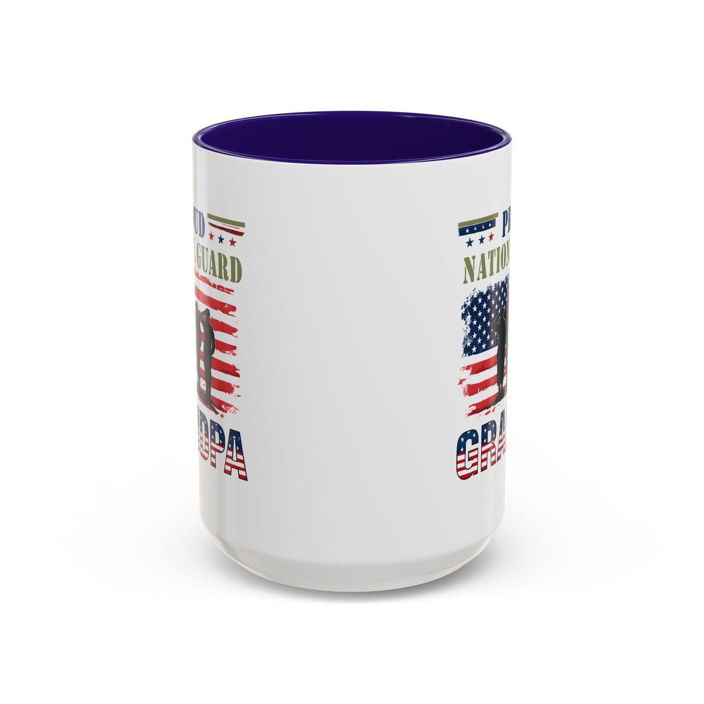 National Guard, Proud Grandpa Coffee Mug, Veteran Appreciation, Gift for Heroes, Military Family Gift