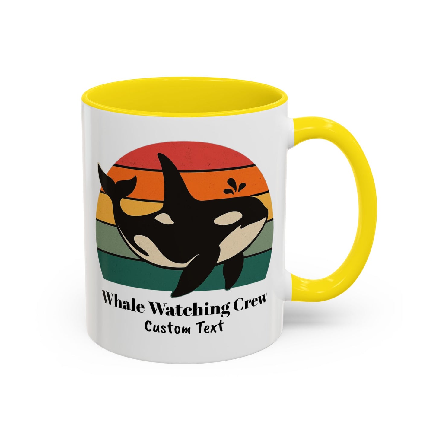 Personalized Orca Whale Coffee Mug, Whale Watching Mug, Whale Gifts, Alaskan Cruise, Blue Whale, Beluga Whale, Maui Excursion