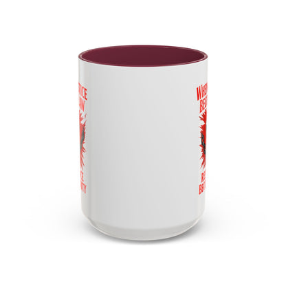 anti trump mug, chinga la mirgra, When Injustice Becomes Law, Resistance Mug, Social Justice Mug, Equality Coffee Cup, Resist Mug Gift