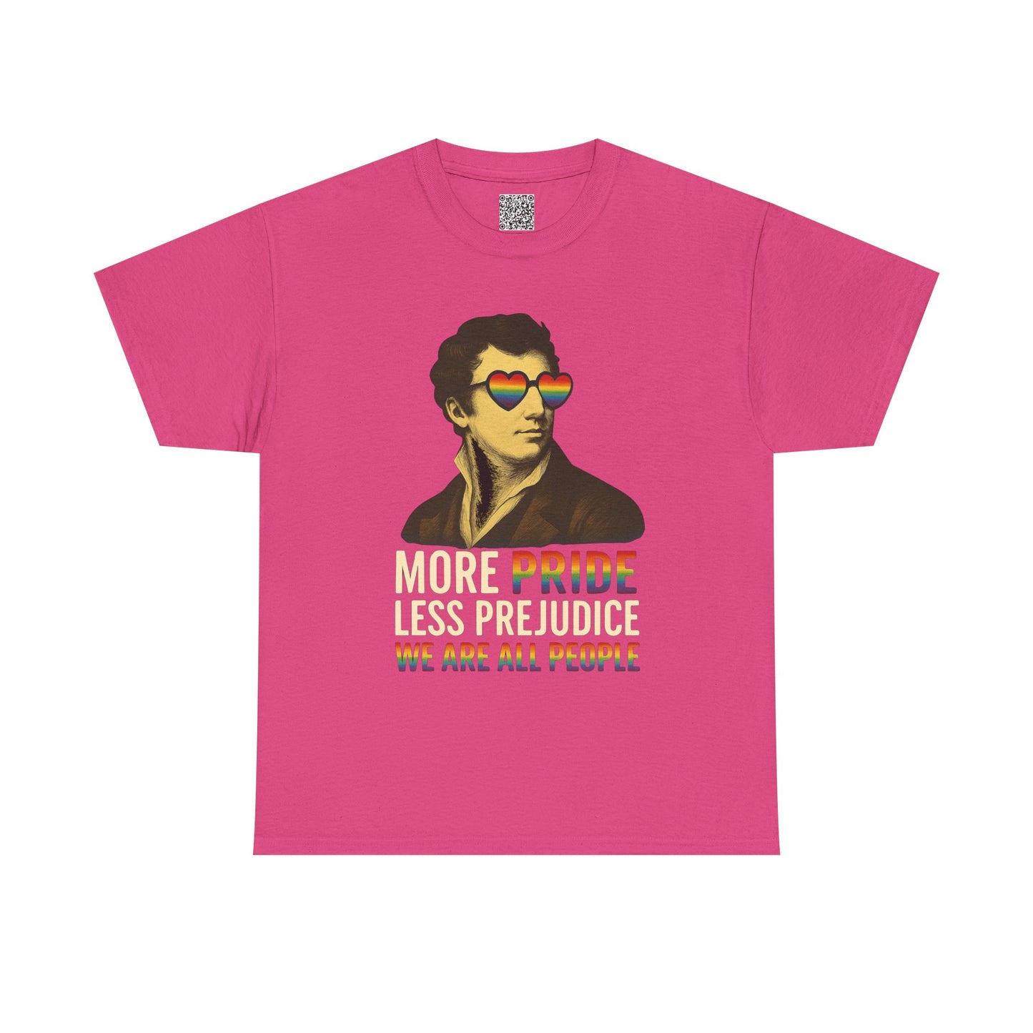 Pride Month Graphic Tee, More Pride Less Prejudice, Queer Shirt, Trans Shirt, Lesbian Shirt, LGBT Pride Outfit, pridemonth, Gay Pride