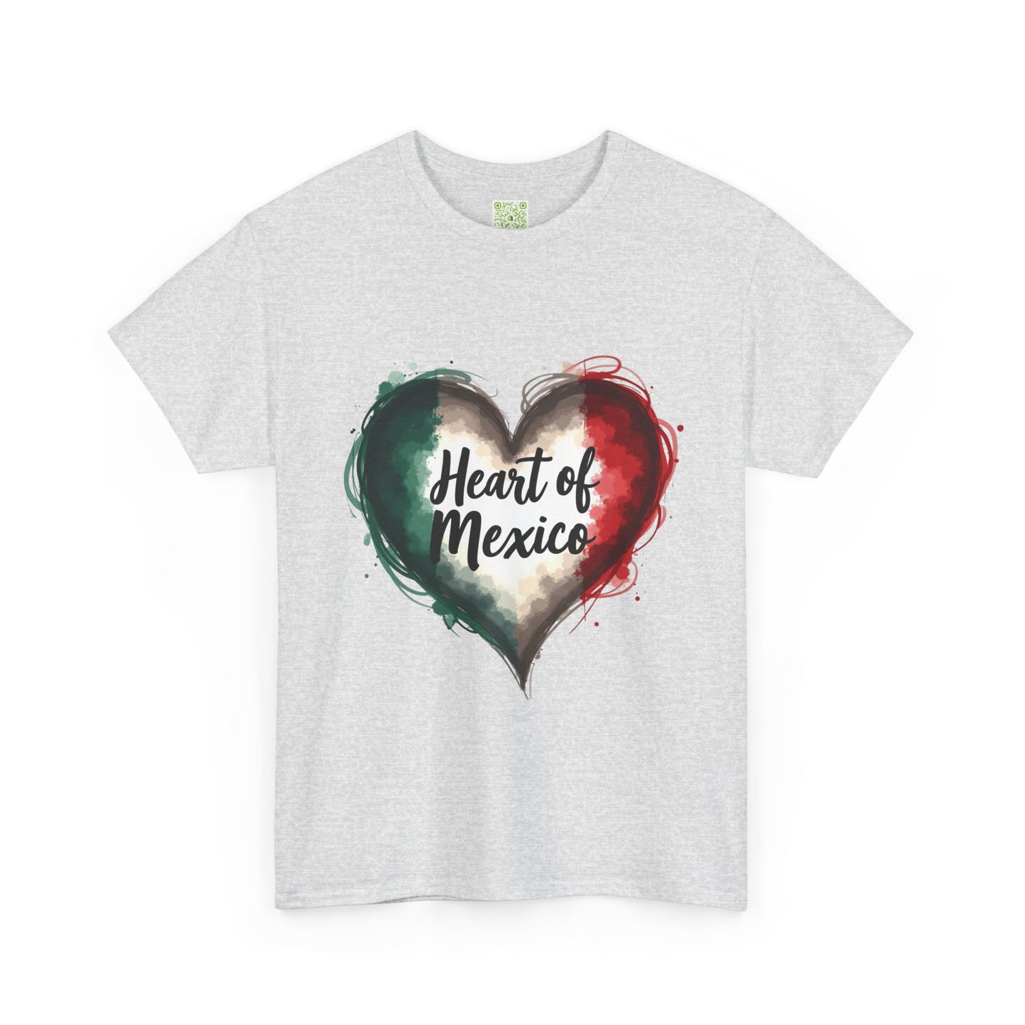 Viva la Vida Heart of Mexico Tee, Unisex Cotton Tee, Celebrate Mexican Heritage, Cinco de Mayo, Gift for Culture Lovers, Mexican Pride Tee