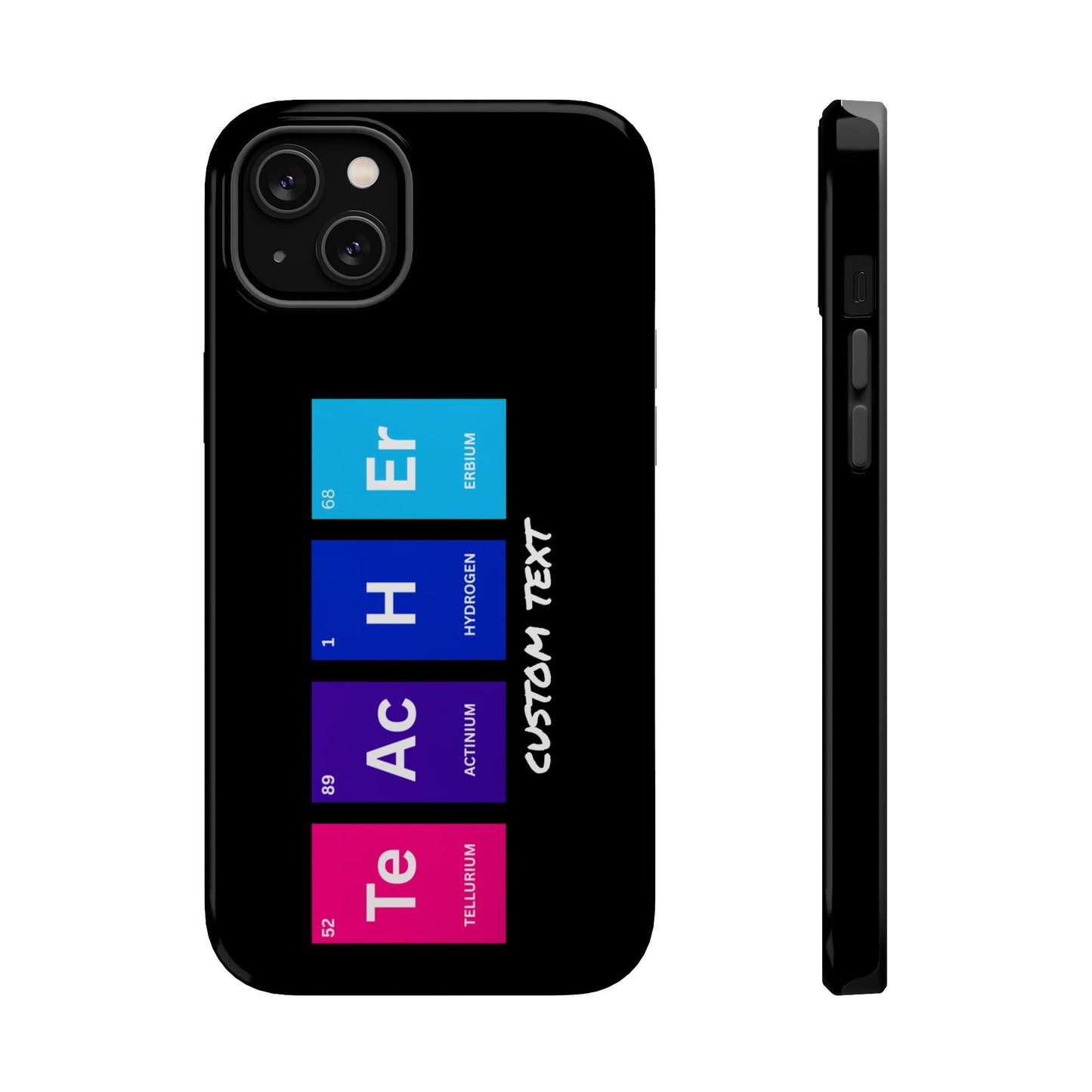 Teacher Element Magnetic Tough Case, Gift for Educator, First Year Teacher, Trendy iPhone Case, Periodic Table