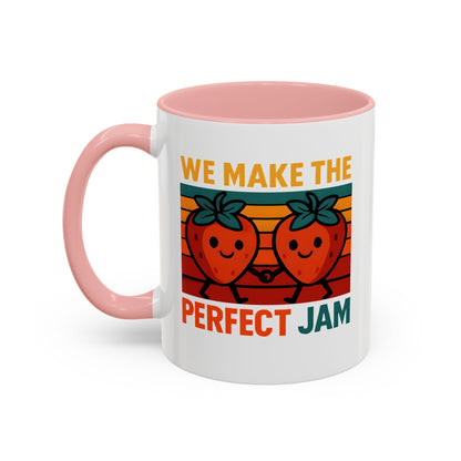Humorous Strawberry Jam Coffee Mug, Summer Vibes Mug, Strawberry Mug, Food Humor Mug, Hilarious Mug, Gift Idea