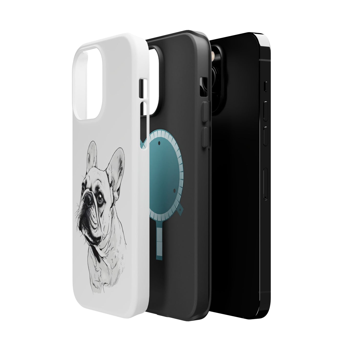 French Bulldog Magnetic Phone Case, Custom Pet Case, Durable Phone Accessories, Gift for Dog Lovers, Unique Phone Protection