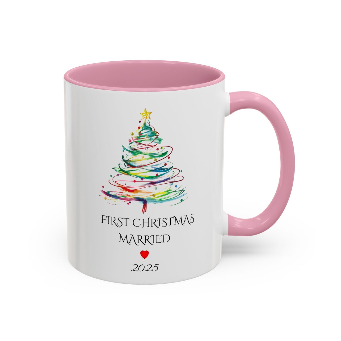First Year Married Mug, Mr and Mrs Mug, Couple Mug, First Christmas Married, Just Married Gift, Newlywed Gift Ideas