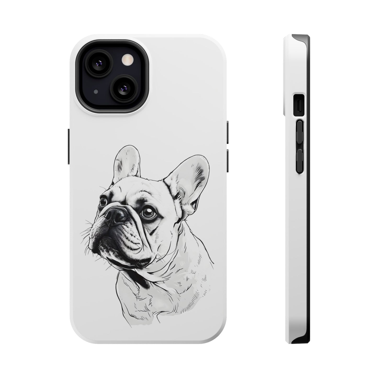 French Bulldog Magnetic Phone Case, Custom Pet Case, Durable Phone Accessories, Gift for Dog Lovers, Unique Phone Protection