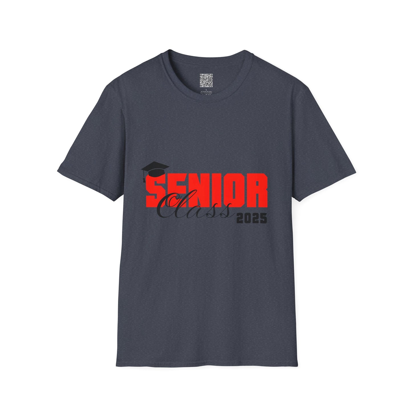 Graduation Senior Class 2025 T-Shirt, Unisex Softstyle Tee, Graduation Gift, High School Senior Shirt, Class of 2025 Apparel, Celebratory