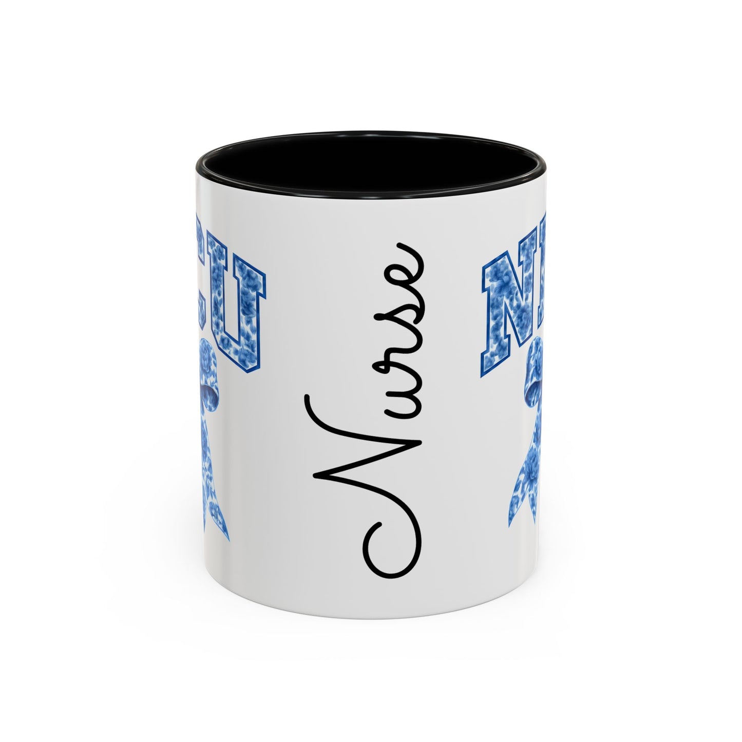 NICU Nurse Chinoiserie Accent Coffee Mug, Nurse Retirement Mug, NICU Nurse Mug, New Job Gift, Mug For NICU Nurse