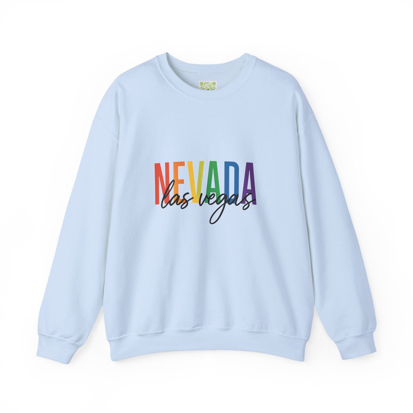 Nevada Las Vegas Pride Crewneck Sweatshirt, Pride Month Shirt, Bisexual Shirt, Queer Shirt, LGBT Shirt, Trans Shirt
