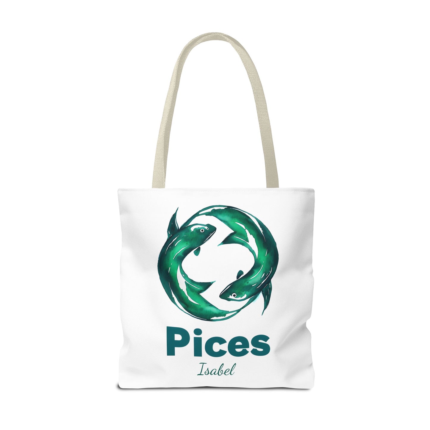 Pices Zodiac Personalized Tote Bag - Astrology Inspired, Gift for Taurus, Festival Tote, Astrology Lover's Bag, Horoscope Gift