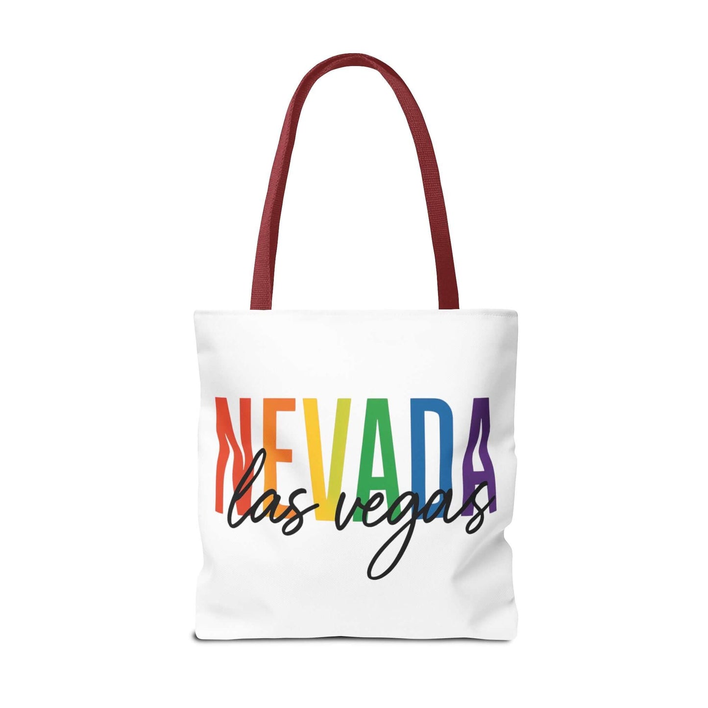 Pride Las Vegas Nevada Tote, Pride Month Tote, Bisexual Pride Bag, LGBT Tote, Transgender Gift, Lesbian Tote, Equal Rights Bag