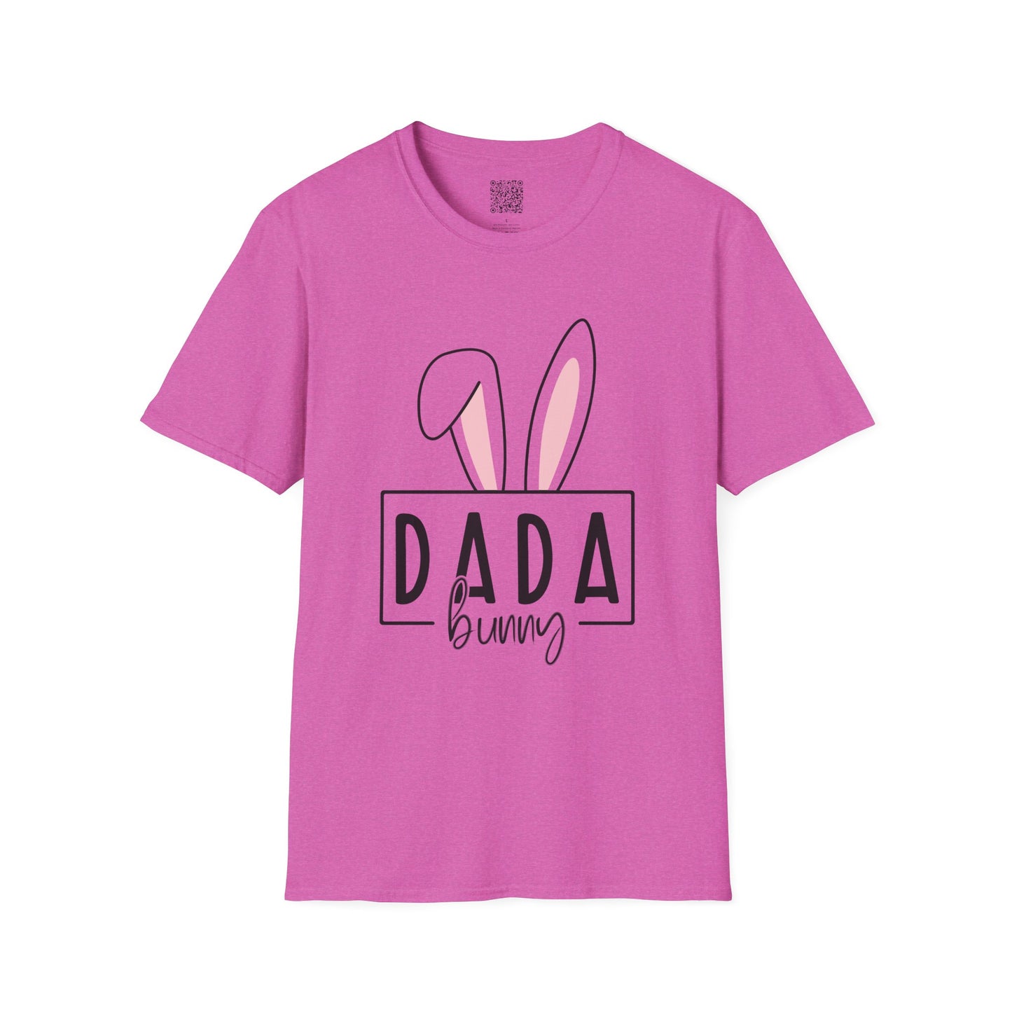 Dada Bunny Ears Unisex Softstyle T-Shirt - Cute Easter Apparel for Aunts