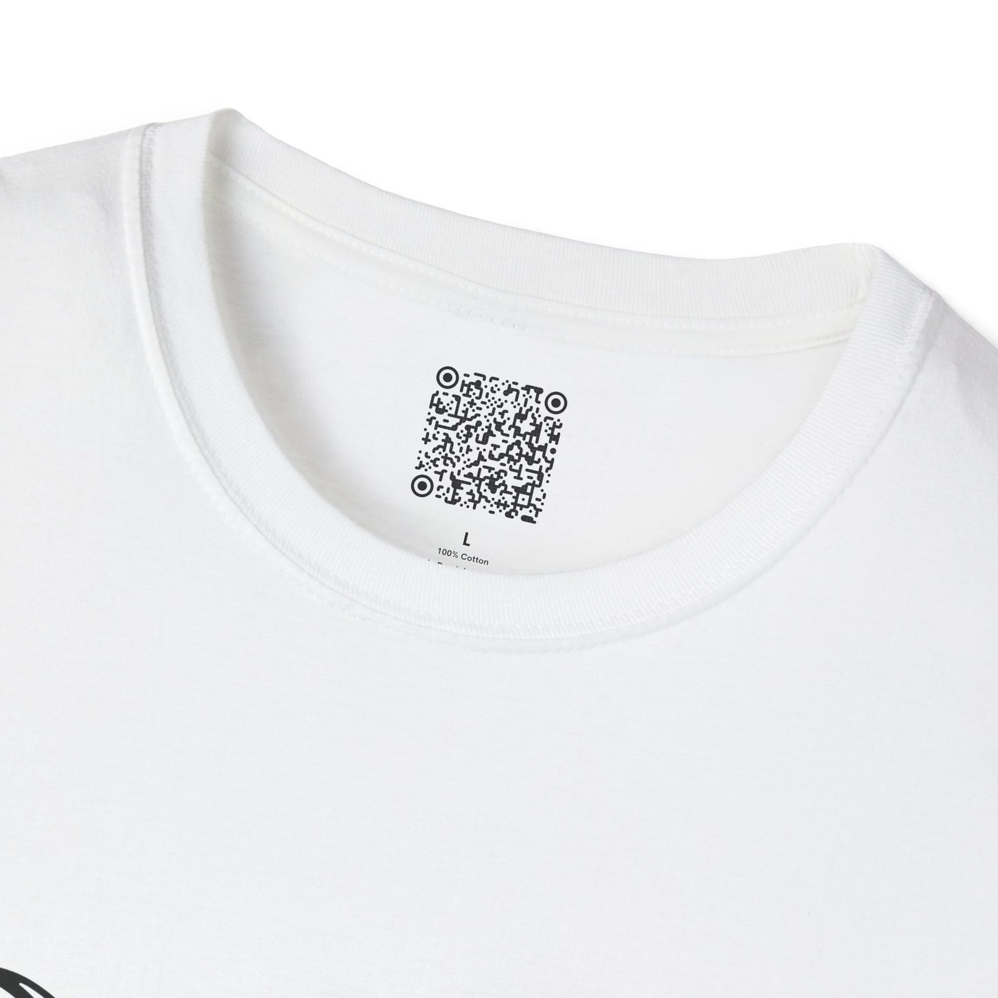 Paw in Hand Love Unisex Softstyle T-Shirt - Hand-Drawn Love Design