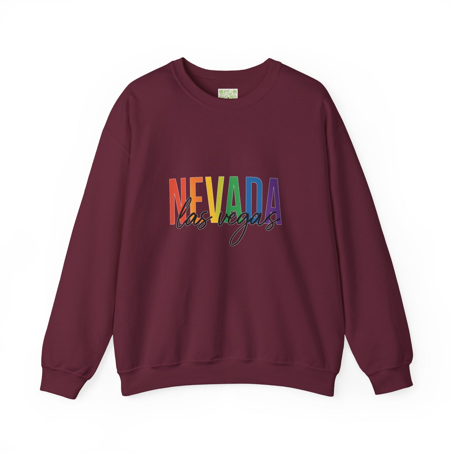 Nevada Las Vegas Pride Crewneck Sweatshirt, Pride Month Shirt, Bisexual Shirt, Queer Shirt, LGBT Shirt, Trans Shirt