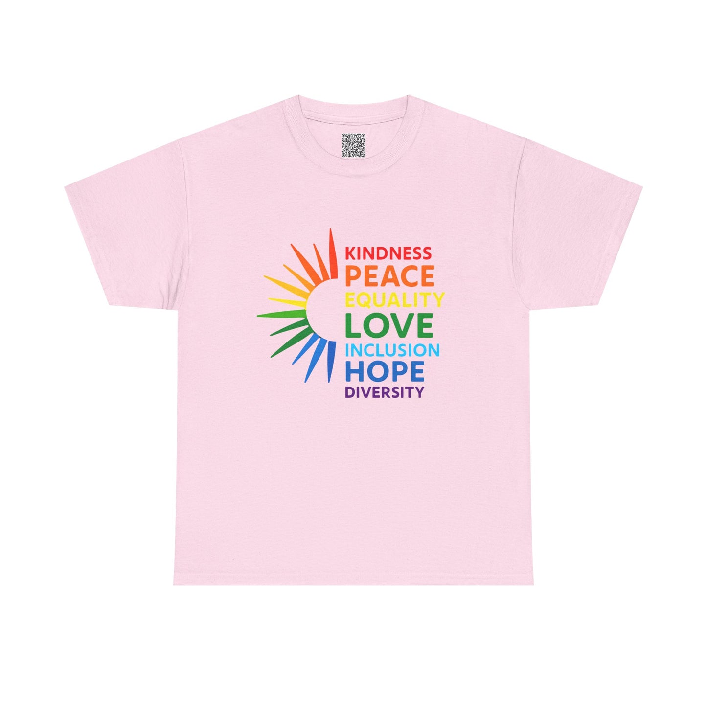 LGBTQ Pride Tee, Kindness Peace Equality Love Inclusion Hope Diversity, LGBT TShirt, Pride Outfit