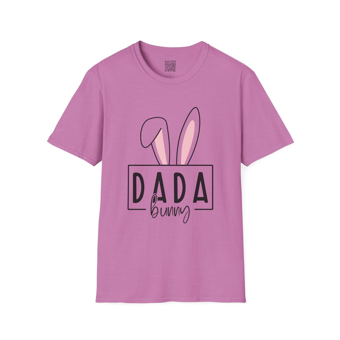 Dada Bunny Ears Unisex Softstyle T-Shirt - Cute Easter Apparel for Aunts