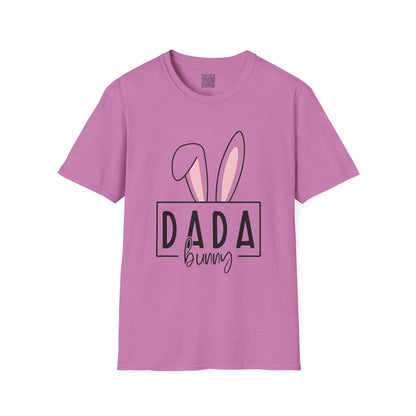 Dada Bunny Ears Unisex Softstyle T-Shirt - Cute Easter Apparel for Aunts