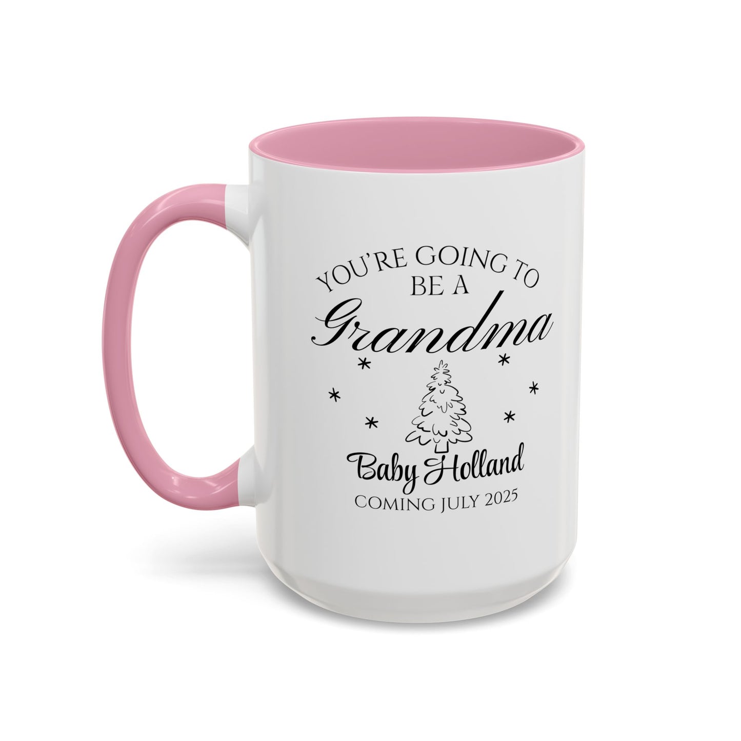 You’re Going to Be a Grandma Mug, Pregnancy Announcement Coffee Cup, New Grandma Gift, Baby Reveal Mug for Grandparents, 2025 Baby Announcement