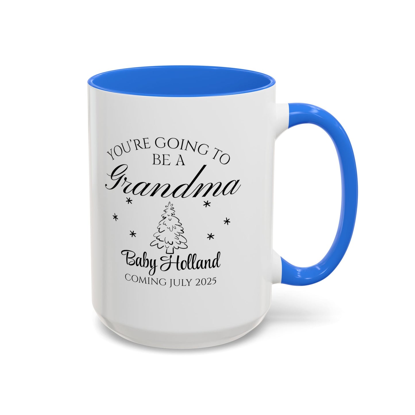 You’re Going to Be a Grandma Mug, Pregnancy Announcement Coffee Cup, New Grandma Gift, Baby Reveal Mug for Grandparents, 2025 Baby Announcement